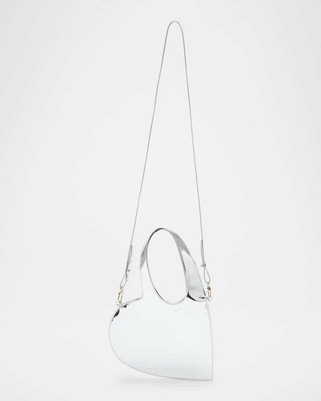 Mirrored Baby Heart Crossbody Bag